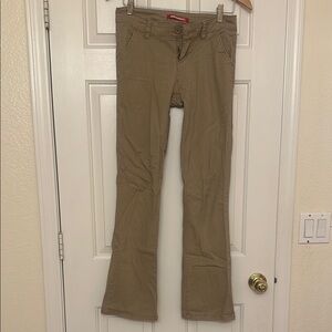 UNIONBAY Tan Flare Wide Leg Jeans